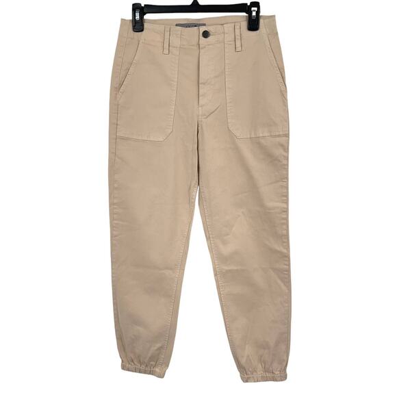 Joe's Jeans jogger Utility chino pants tan size 26 - Picture 1 of 5